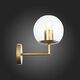 Бра ST Luce Liora [Матовое золото/Прозрачный E27 1*40W]