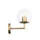 Бра ST Luce Liora [Матовое золото/Прозрачный E27 1*40W]
