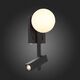 Настенный светодиодный светильник ST Luce Botelli [Черный/Белый LED 2*1+4W]