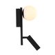 Настенный светодиодный светильник ST Luce Botelli [Черный/Белый LED 2*1+4W]