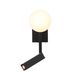 Настенный светодиодный светильник ST Luce Botelli [Черный/Белый LED 2*1+4W]