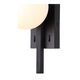 Настенный светодиодный светильник ST Luce Botelli [Черный/Белый LED 2*1+4W]