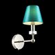 Бра ST Luce Viore [Никель/Зеленый E14 1*40W]
