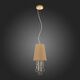 Подвес ST-Luce MEDDO [Французское золото/Бежевый, Прозрачный E14 1*40W]