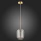 SL1154.323.01 Подвес ST-Luce Латунь/Дымчатый E27 1*60W