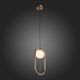 Подвес ST-Luce CIRCONO [Бронзовый/Коньячный G9 1*28W]