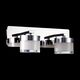 SL1600.101.02 Светильник настенный ST-Luce Хром/Белый LED 2*5W