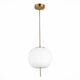 SL1621.213.01 Подвес ST-Luce Золото/Белый LED 1*25W 3000K