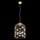 Подвес ST-Luce GABRIO [Золото/Золото, Прозрачный GU10 1*50W]