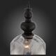 Подвесной светильник ST Luce Bacineto [Черный/Дымчатый E27 1*40W]
