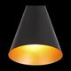 Подвесной светильник ST Luce Gocce [Черный/Черный, Золото E27 1*40W]