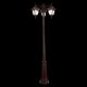 SL083.705.03 Светильник уличный наземный ST-Luce Кофейный/Кофейный, Прозрачный E27 3*60W