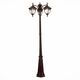 SL083.705.03 Светильник уличный наземный ST-Luce Кофейный/Кофейный, Прозрачный E27 3*60W