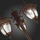 SL083.705.03 Светильник уличный наземный ST-Luce Кофейный/Кофейный, Прозрачный E27 3*60W