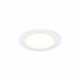 ST209.538.06 Св-к встр. Белый LED 1*6W 3000K 330Lm Ra70 110° IP20 D120xH8 90-265V