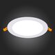 ST209.538.12 Св-к встр. Белый LED 1*12W 3000K 816Lm Ra70 110° IP20 D170xH8 90-265V