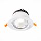 ST211.538.15.24 Св-к встр. Белый LED 1*15W 3000K 1 125Lm Ra80 24° IP20 D109xH65 220-240V