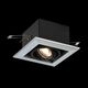ST250.148.01 Встраиваемый светильник ST-Luce Черный/Серебристый GU10 1*50W