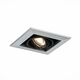 ST250.148.01 Встраиваемый светильник ST-Luce Черный/Серебристый GU10 1*50W