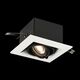 ST250.548.01 Встраиваемый светильник ST-Luce Черный/Матовый белый GU10 1*50W