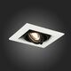 ST250.548.01 Встраиваемый светильник ST-Luce Черный/Матовый белый GU10 1*50W