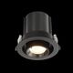 ST702.338.12 Св-к встр. Черный LED 1*12W 3000K 900Lm Ra80 24 IP20 D90xH92 24°V