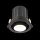 ST702.438.12 Св-к встр. Черный LED 1*12W 3000K 900Lm Ra80 24 IP20 D90xH92 24°V