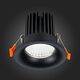 ST703.438.10 Св-к встр. Черный LED 1*10W 3000K 900Lm Ra>90 38° IP20 D85xH75 170-240V