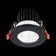 ST704.448.10 Св-к встр. Черный LED 1*10W 4000K 900Lm Ra>90 38° IP20 D80xH60 170-240V