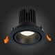 ST705.448.10 Св-к встр. Черный LED 1*10W 4000K 750Lm Ra>90 38° IP20 D102xH85 170-240V