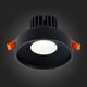 ST751.448.10 Св-к встр. Черный LED 1*10W 4000K 750Lm Ra>90 38° IP20 D100xH75 170-240V