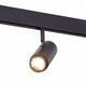 ST357.446.06 Магнитный трековый светильник ZOOM Черный LED 1*6W 4000K 667Lm Ra>80 10-60° IP20 L137xW