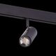 ST357.446.06 Магнитный трековый светильник ZOOM Черный LED 1*6W 4000K 667Lm Ra>80 10-60° IP20 L137xW