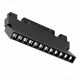 ST364.436.12 Магнитный трековый светильник Черный LED 1*12W 3000K 1 009Lm Ra>80 36° IP20 L219xW22xH1