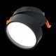 ST651.438.14 Встраиваемый поворотный светильник Черный LED 1*14W 3000K 1 100Lm Ra>90 120° IP20 D105x