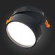 ST651.438.14 Встраиваемый поворотный светильник Черный LED 1*14W 3000K 1 100Lm Ra>90 120° IP20 D105x
