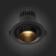 ST701.438.07 Св-к встр. Zoom Черный LED 1*7W 3000K 560Lm Ra 15°-60° IP20 D90xH65 170-240V