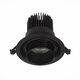 ST701.438.12 Св-к встр. Zoom Черный LED 1*12W 3000K 960Lm Ra90 15°-60° IP20 D115xH95 170-240V