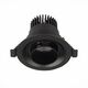 ST701.448.07 Св-к встр. Zoom Черный LED 1*7W 4000K 560Lm Ra 15°-60° IP20 D90xH65 170-240V