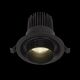 ST701.448.12 Св-к встр. Zoom Черный LED 1*12W 4000K 960Lm Ra90 15°-60° IP20 D115xH95 170-240V