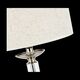 Настольная лампа ST-Luce Pilonne [Никель/Бежевый E27 1*60W]