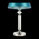 Настольная лампа ST-Luce Viore [Никель/Зеленый E27 1*60W]