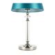 Настольная лампа ST-Luce Viore [Никель/Зеленый E27 1*60W]