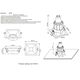 CLT 007C1 WH Светильник встроенный