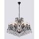 MAGNIFICO SP19 [BLACK/TRANSPARENT CRYSTAL LUX Люстра]