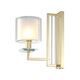 NICOLAS AP1 GOLD/WHITE CRYSTAL LUX Бра