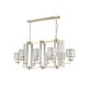 NICOLAS SP8 L1000 GOLD/WHITE CRYSTAL LUX Люстра