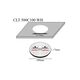 CLT 500C100 WH 3000K Светильник встроенный