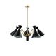 JOVEN SP5 GOLD/BLACK Люстра