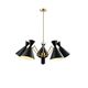 JOVEN SP5 GOLD/BLACK Люстра